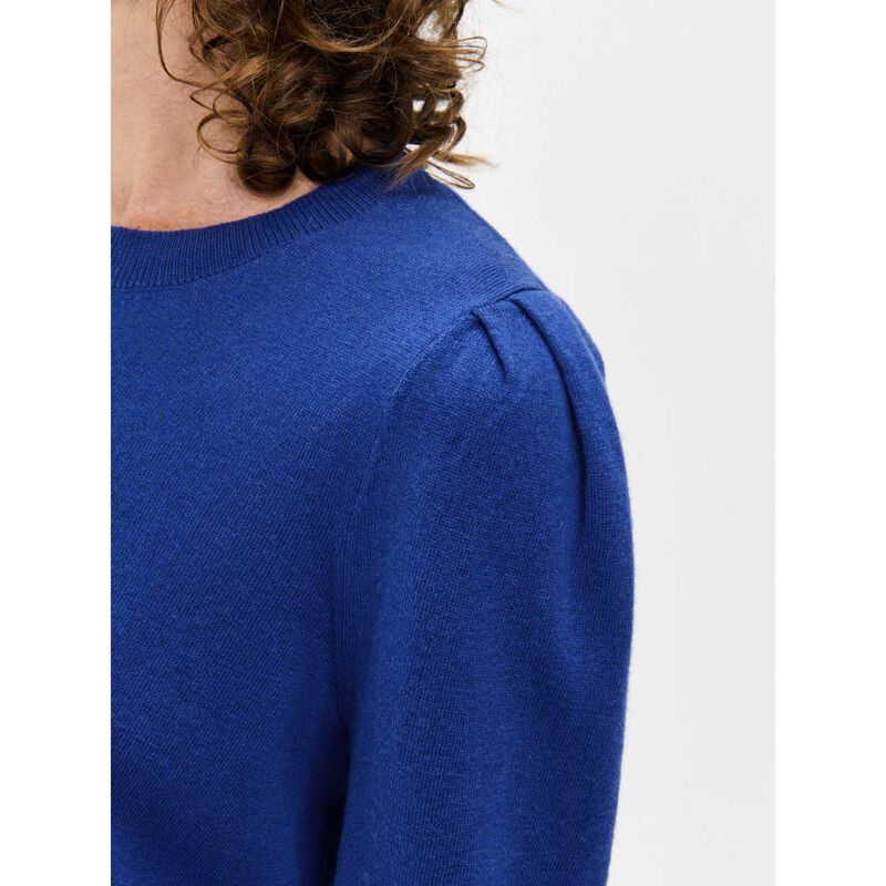 Veronika Maine Extrafine Merino Blend Tuck Sleeve Knit image number 2